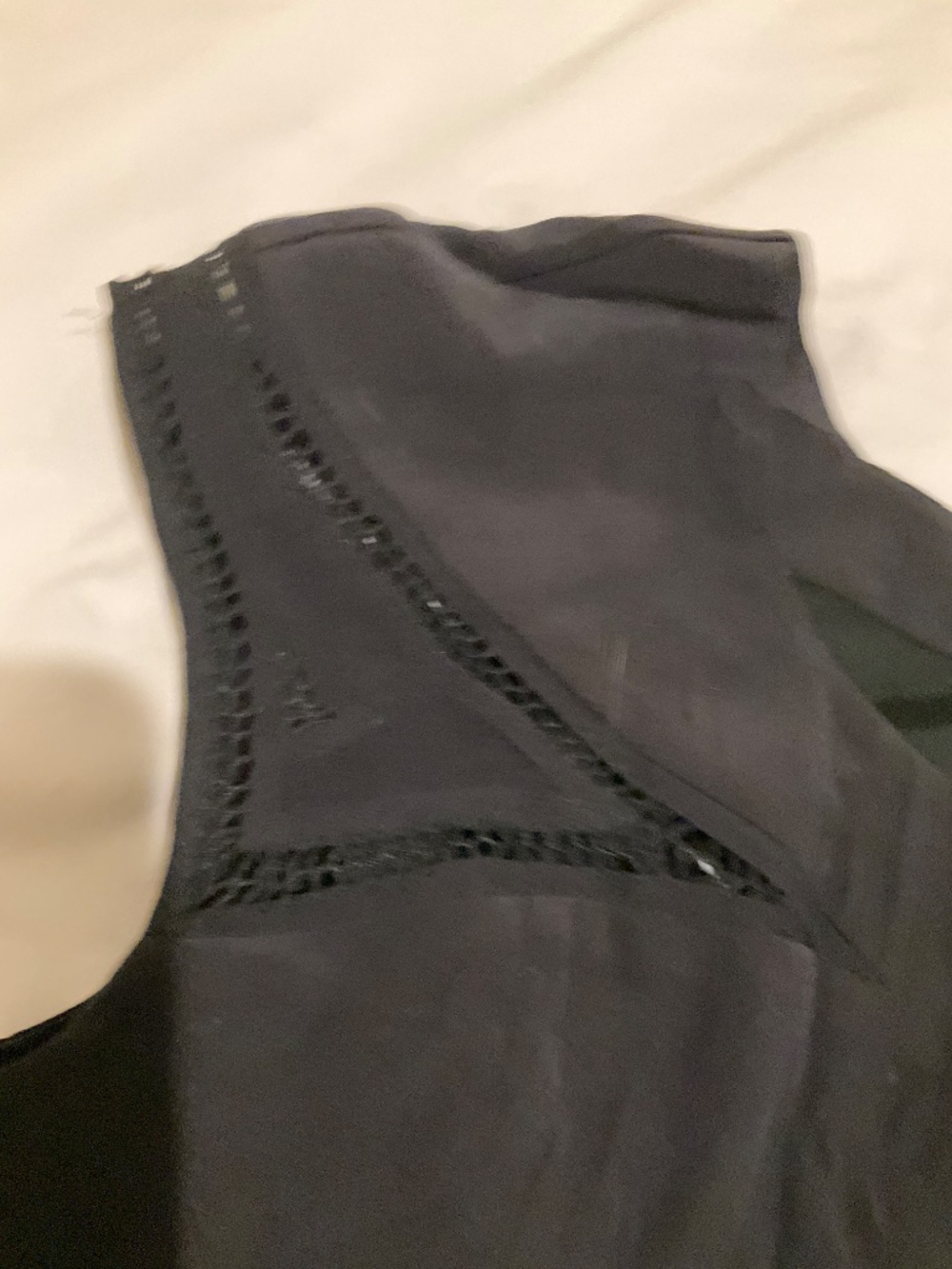 HELMUT LANG size 2 SILK mini dress black - Picture 9 of 16